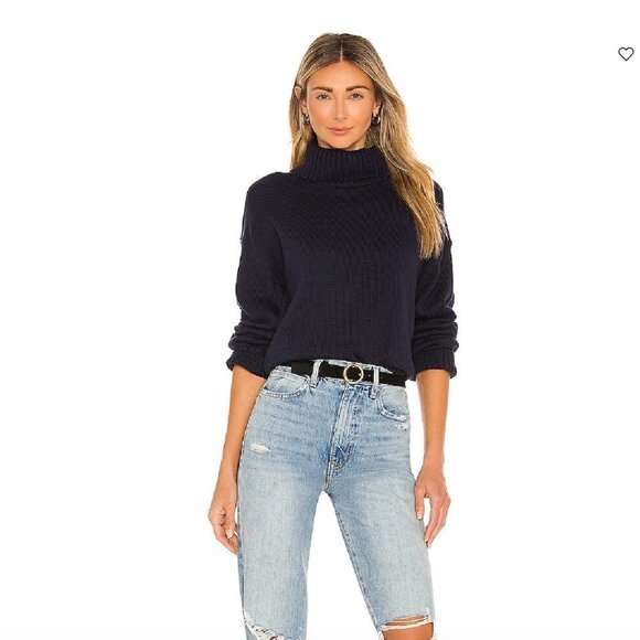 REVOLVE 525 Laced Back Turtleneck Sweater XS NWT - Picture 3 of 13